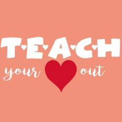 Teacher Appreciation Banner (Customizable): Teach Your Heart Out
