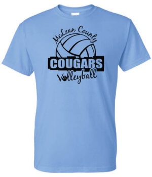 School Spirit Shirt: Cougars Volleyball