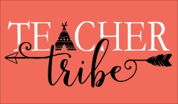 Teacher Appreciation Banner (Customizable): Teacher Tribe