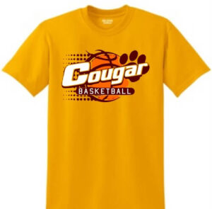 School Spirit Shirt: Cougar Basketball