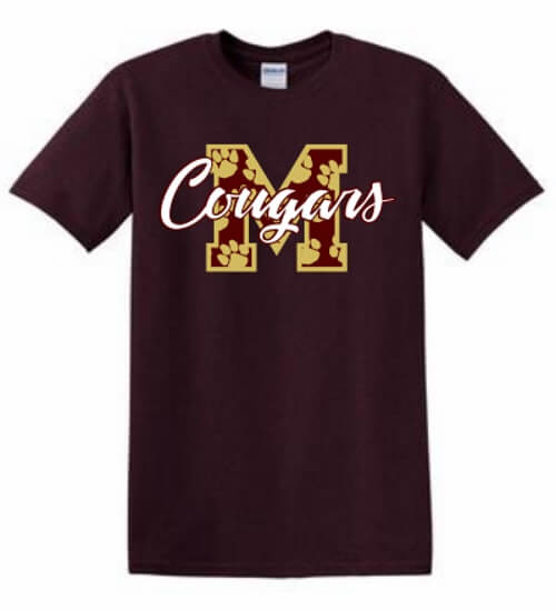 School Spirit Shirt: Cougars School Spirit Shirt: Cougars