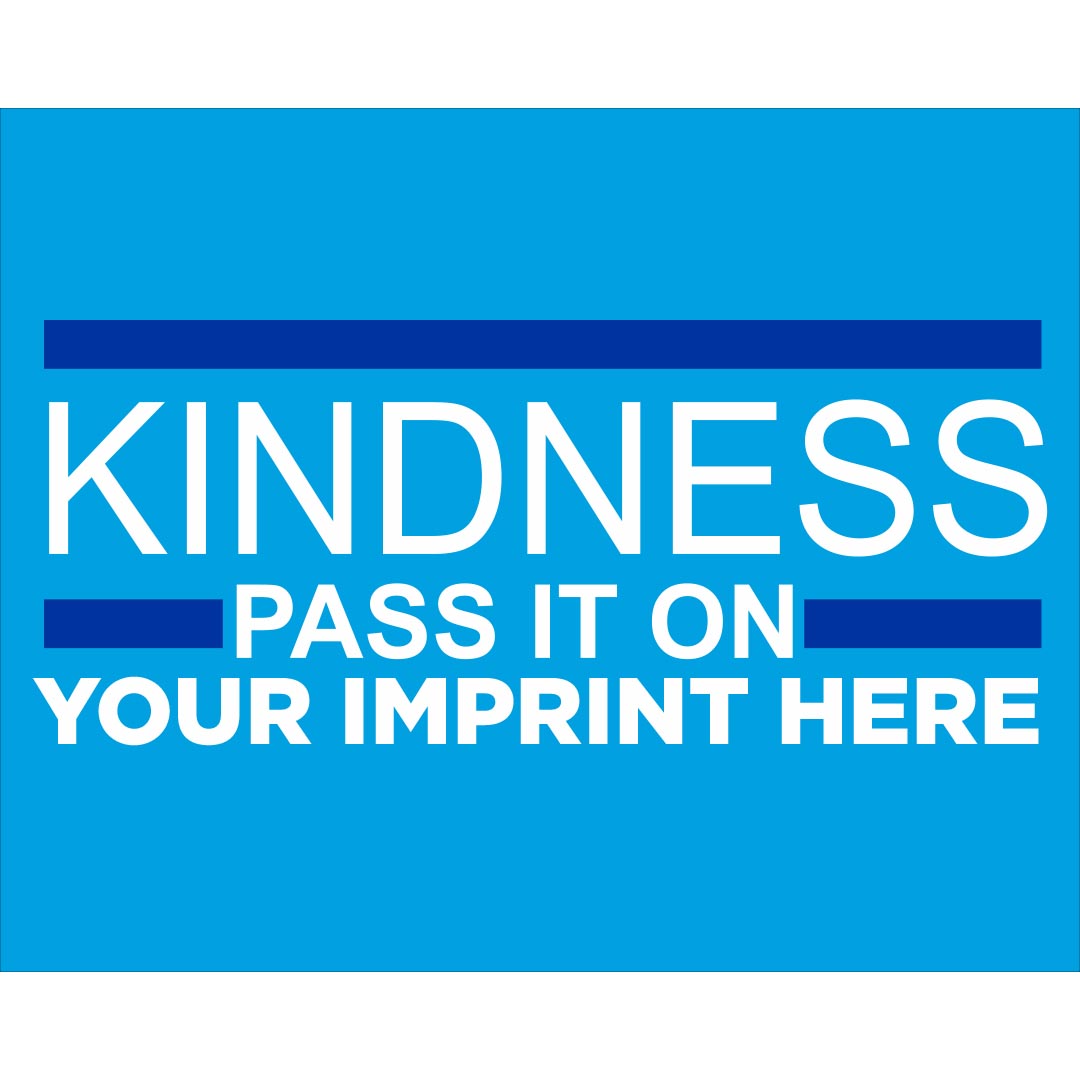 Kindness Banner (Customizable): Kindness Pass It…