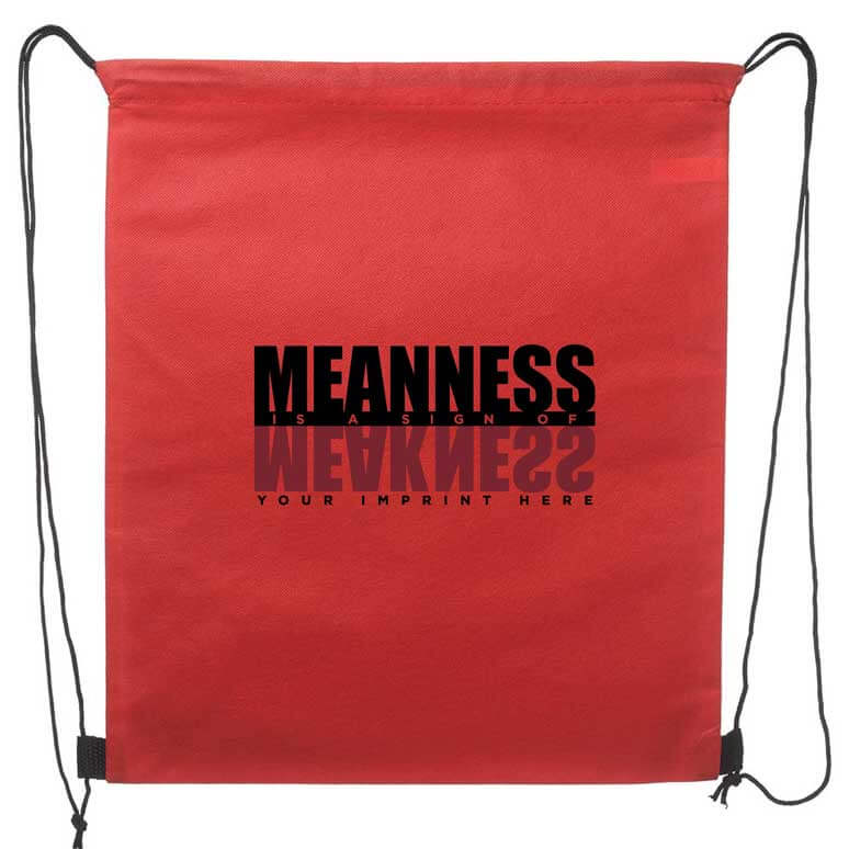 Kindness Backpack: Meanness is Weakness – Customizable Kindness Backpack: Meanness is Weakness – Customizable