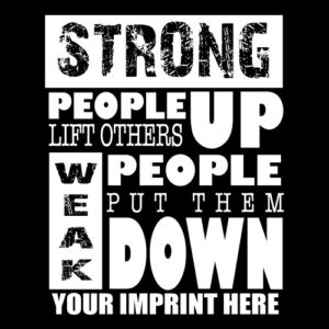 Kindness Banner (Customizable): Strong People…