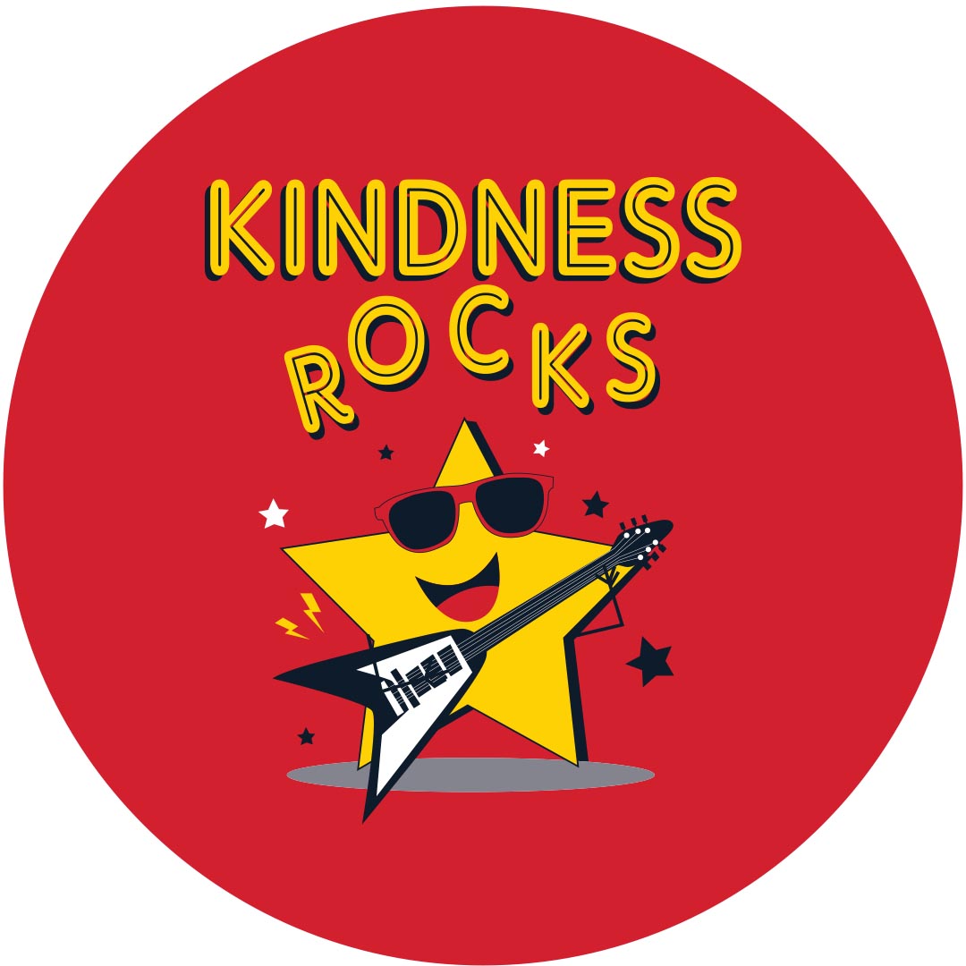 Kindness Stickers – Kindness Rocks – Rolls of 100