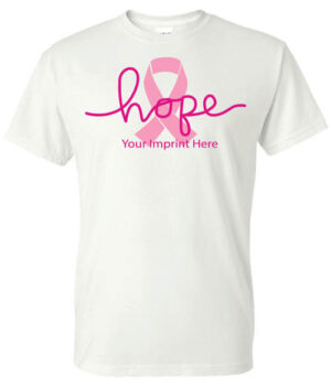 Cancer Awareness Shirt: Hope Pink Ribbon