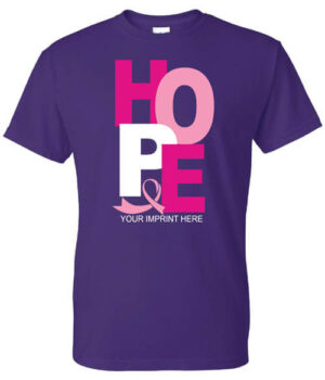 Cancer Awareness Shirt: Hope Ribbon #1