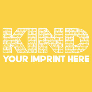 Kindness Banner (Customizable): KIND