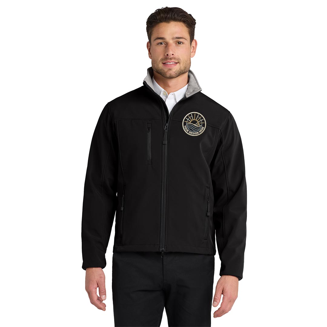 Port Authority Glacier Soft Shell Jacket-Embroidered