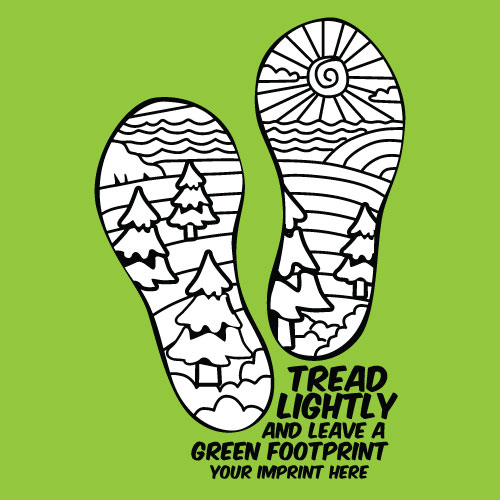 Go Green Banner (Customizable): Tread Lightly Go Green Banner (Customizable): Tread Lightly