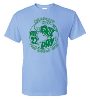 Go Green Shirt: Celebrate Earth Day – Customizable