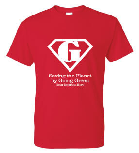 Go Green Shirt: Saving the Planet – Customizable