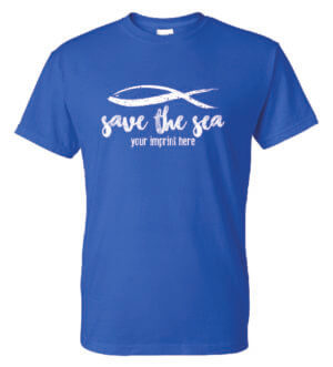 Go Green Shirt: Save The Sea – Customizable
