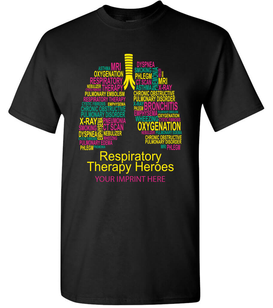 Health Awareness Shirt: Respiratory Therapy Heroes – Customizable Health Awareness Shirt: Respiratory Therapy Heroes – Customizable