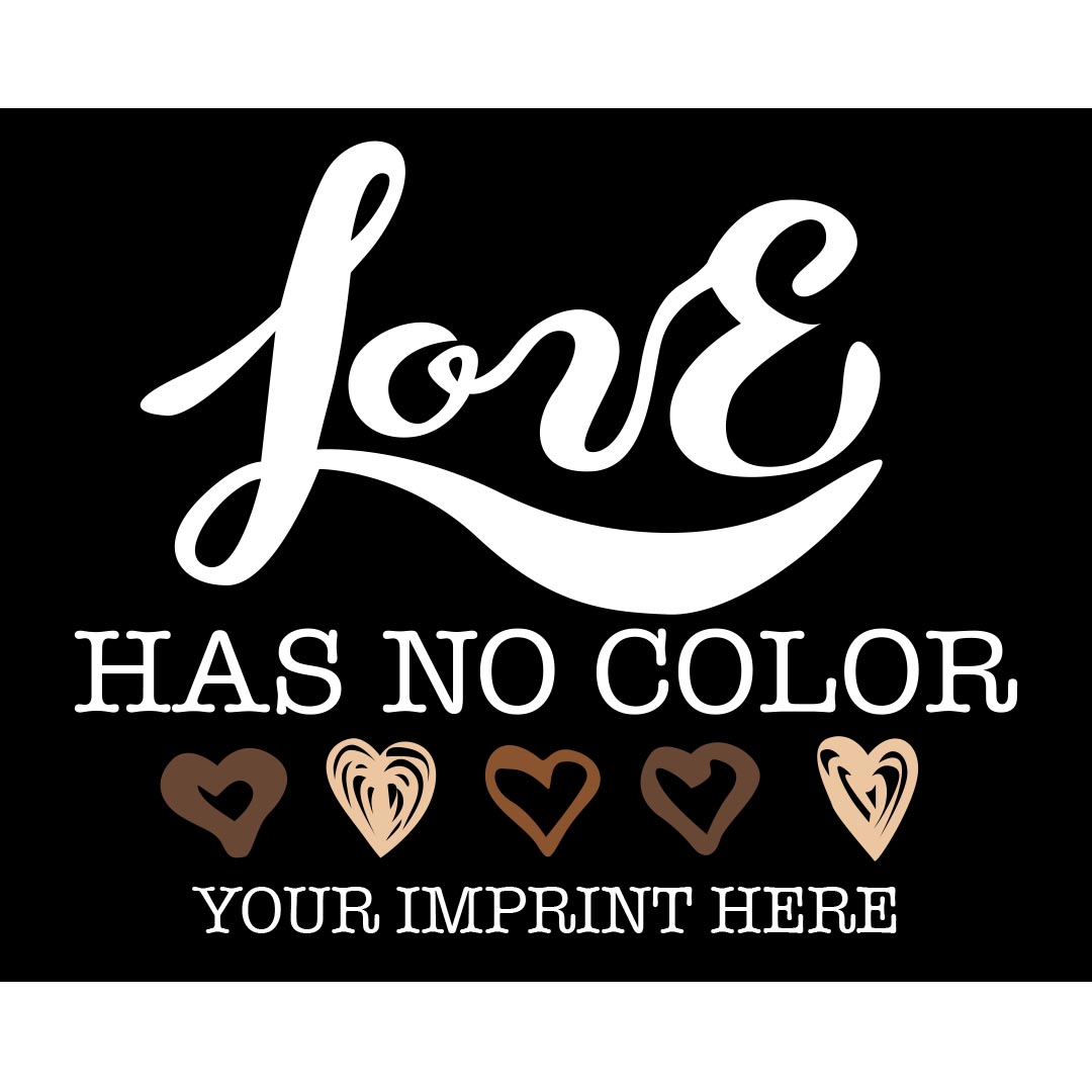 Black History Month Banner (Customizable): Love Has No Color