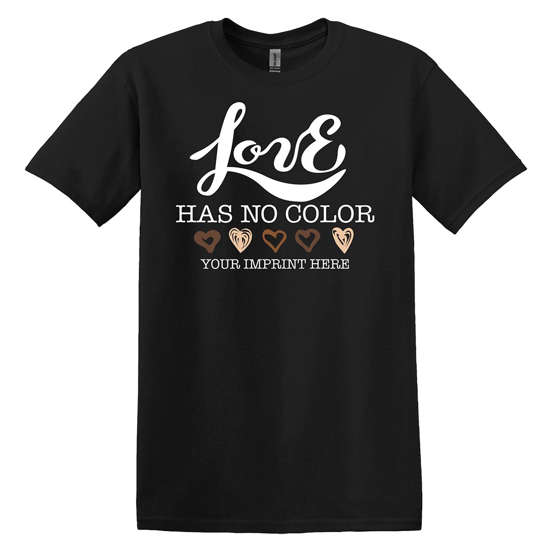 Black History Month Shirt: Love Has No Color - Customizable