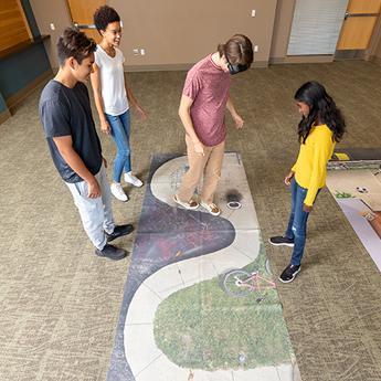 Fatal Vision® DIES® Alcohol Winding Sidewalk Mat Fatal Vision® DIES® Alcohol Winding Sidewalk Mat