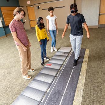 Fatal Vision® DIES® Alcohol Roadside Sobriety Test and Stairs Challenge Mat