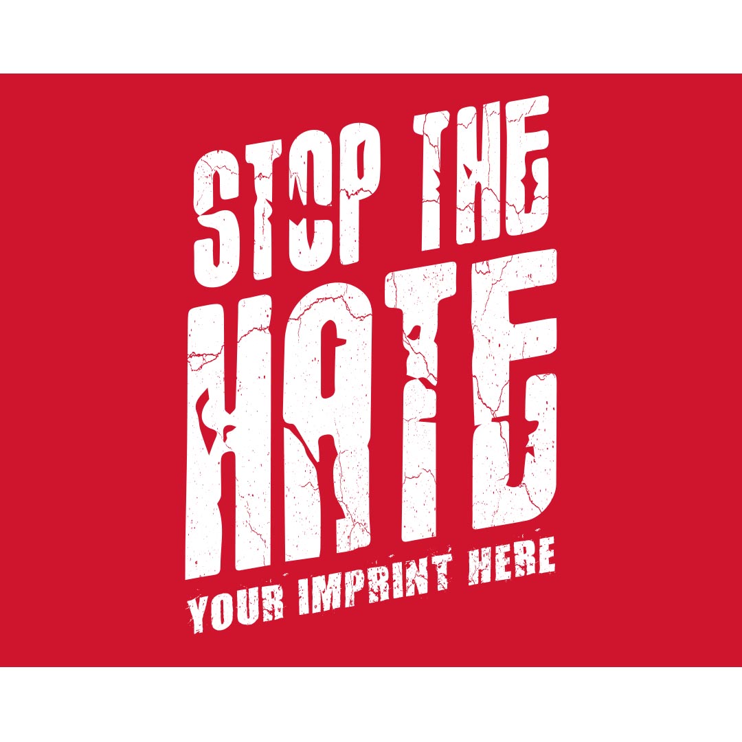 Black History Month Banner (Customizable): Stop The Hate