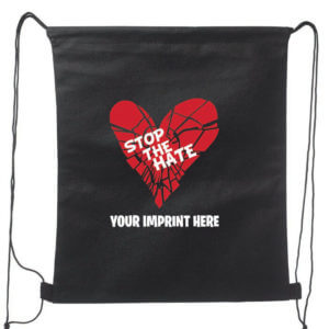 Black History Month Backpack:  Stop The Hate – Customizable