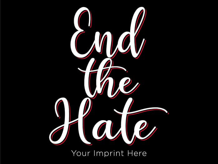 Black History Month Banner (Customizable): End The Hate