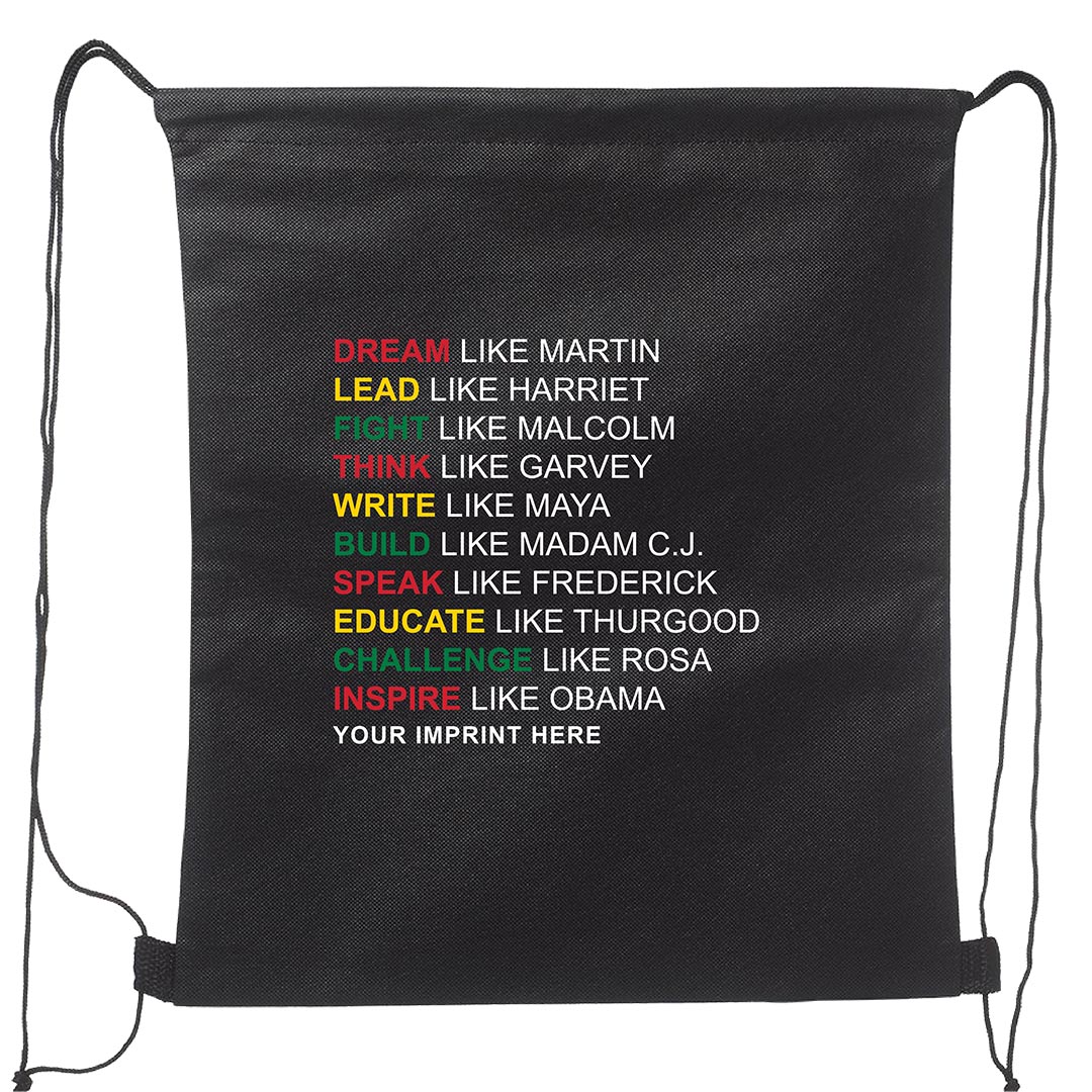 Black History Month Backpack: Dream Like Martin... - Customizable