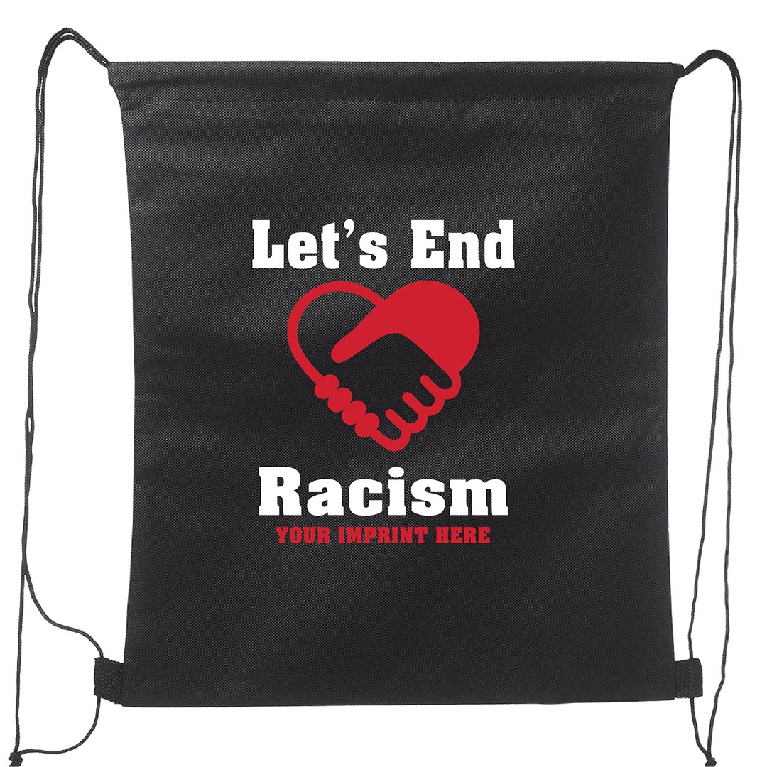 Black History Month Backpack: Let's End Racism - Customizable