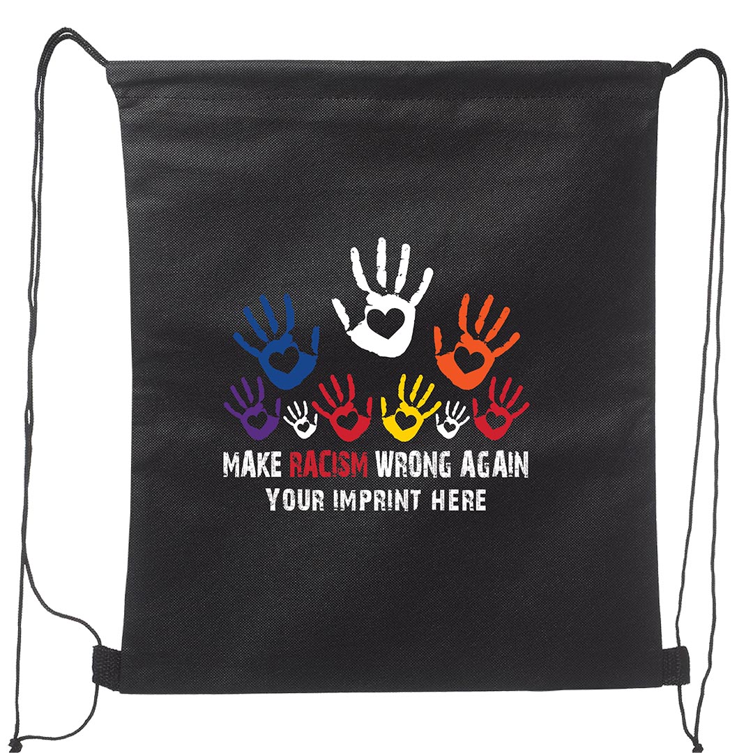Black History Month Backpack: Make Racism Wrong Again - Customizable