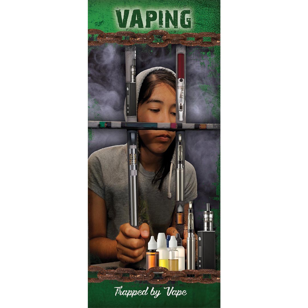 Vaping: Trapped by Vape – Pamphlets (Set of 100)