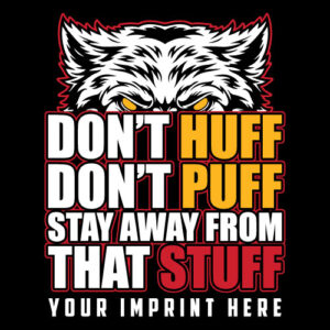 Vaping Prevention Banner (Customizable): Don’t Huff , Don’t Puff