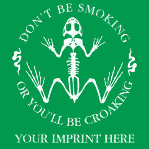 Tobacco Prevention Banner (Customizable): Don’t Be Smoking