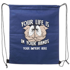 Tobacco Prevention Backpack (Customizable): Your Life Is In Your Hands