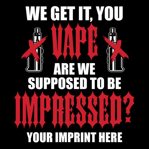 Vaping Prevention Banner (Customizable): We Get It Vaping Prevention Banner (Customizable): We Get It