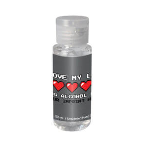 Alcohol Prevention Hand Sanitizer (Customizable): I Love My Life Being Alcohol Free