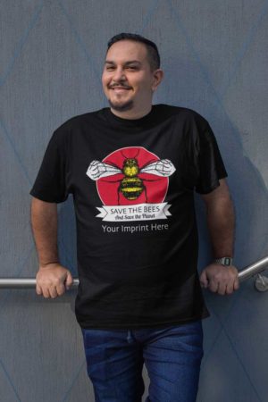 Go Green Shirt: Save the Bees – Customizable