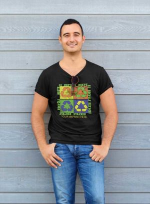 Go Green Shirt: Recycling is Important – Customizable