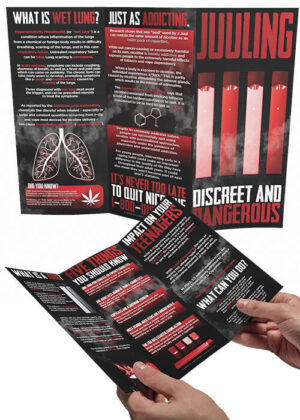 Juuling Discreet and Dangerous Pamphlet-Pack of 100