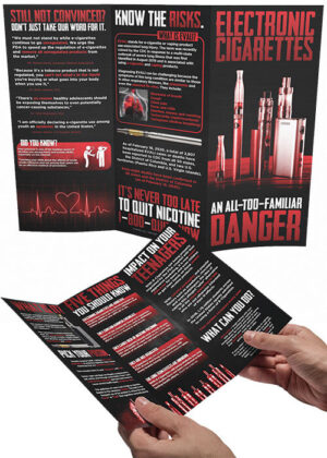 Electronic Cigarettes: An All To Familiar Danger Pamphlet (Pack of 100)