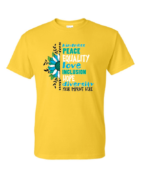 Kindness Shirt: Let Kindness Bloom Customizable