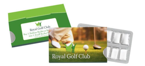 Sugar Free Peppermint Gum – Full Color – Customizable