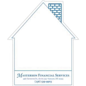 House Shaped Magnetic Memo Board With Pen