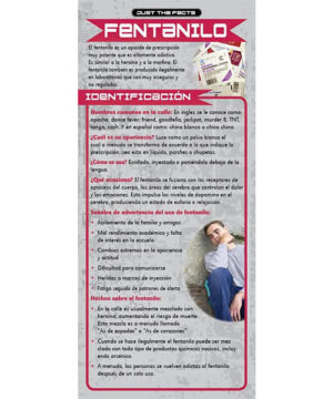 Just The Facts Rack Cards: Fentanyl – Spanish (Set of 100)