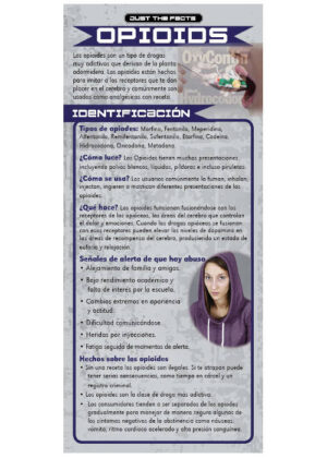 Just The Facts Rack Cards: Opioids – Spanish