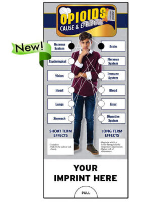 Cause & Effect: Opioids Slide Guide – Customizable – Set of 100