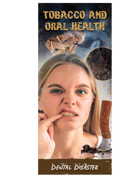 Tobacco & Oral Health – Pamphlet (Sold in Sets of 100)