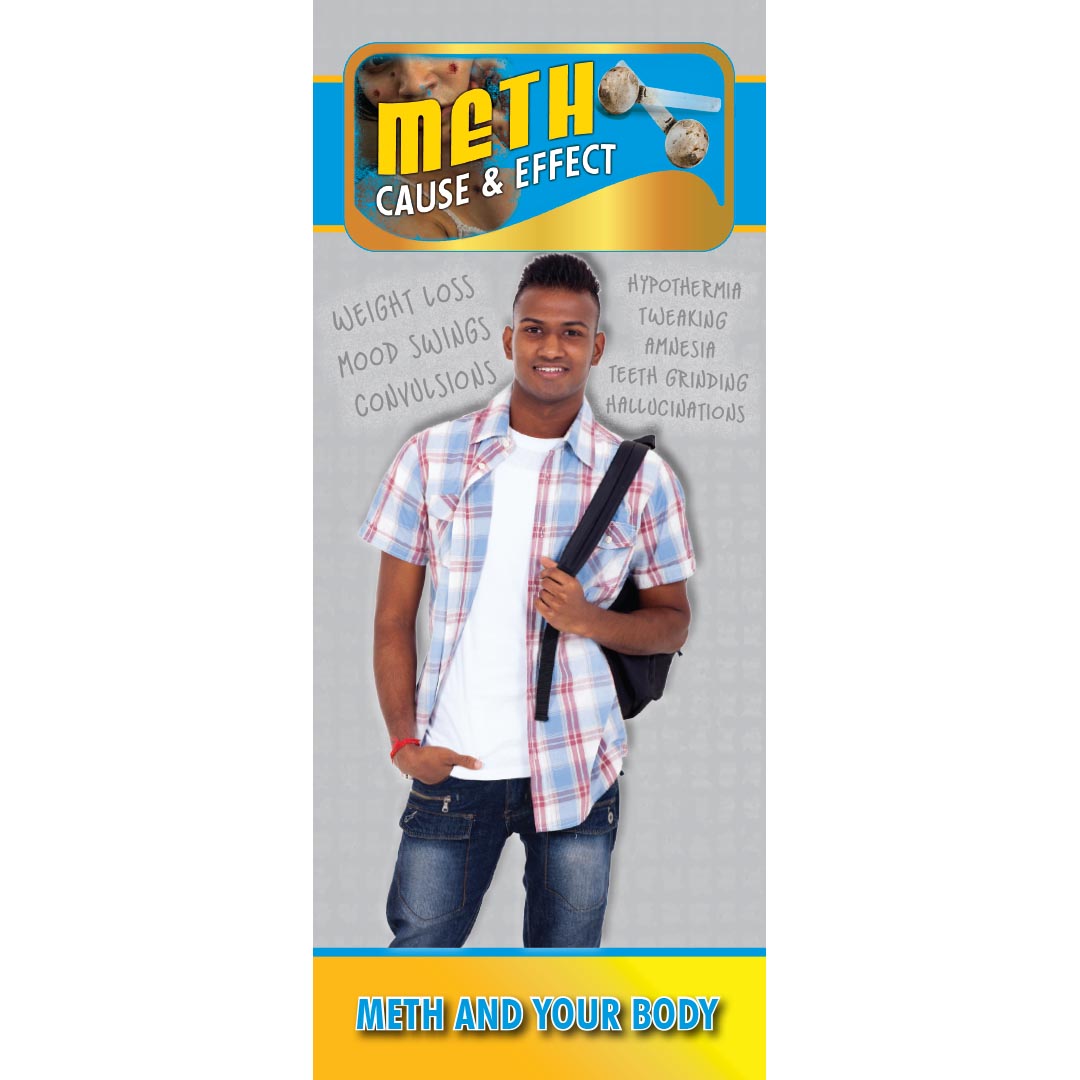 Cause & Effect: Meth & Your Body – Pamphlets – Sold in Sets of 100