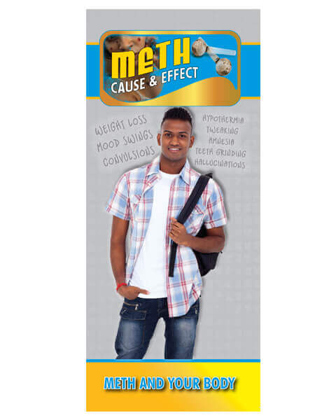 Cause & Effect: Meth & Your Body – Pamphlets – Sold in Sets of 100
