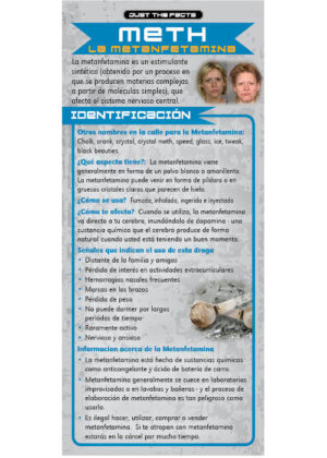 Just The Facts: Meth Rack Cards – Set of 100 ***Spanish***