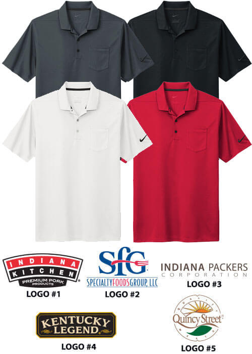 Indiana Kitchen_Specialty Food Group, LLC. Nike Dri-FIT Micro Pique Pocket Polo