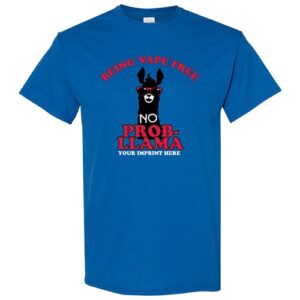 Vaping Prevention Shirt: Being Vape Free… – Customizable